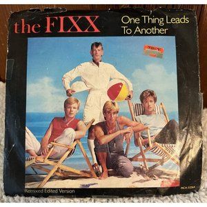 THE FIXX - One Thing Leads to Another and Opinions 45 RPM Vinyl Remixed Edition